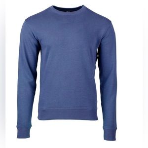 NWT allbirds Men's The R&R Sweatshirt Hazy Blue Medium